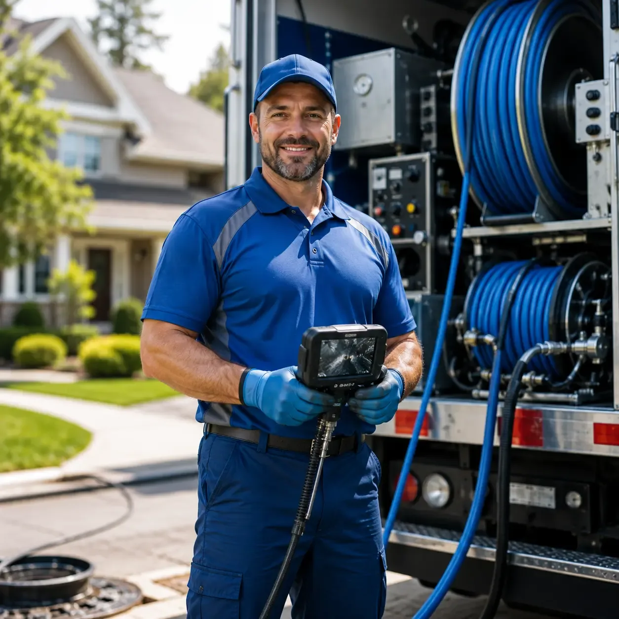 Local outdoor drain cleaning specialists in Shellman, GA